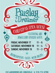 Paisly Dreamer – Christmas Open House